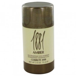 1881 Amber by Nino Cerruti Deodorant Stick 2.5 oz / 75 ml for Men