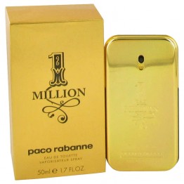 1 Million by Paco Rabanne Eau De Toilette Spray 1.7 oz / 50 ml for Men