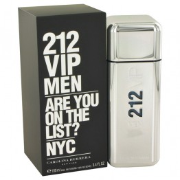 212 Vip by Carolina Herrera Eau De Toilette Spray 3.4 oz / 100 ml for Men