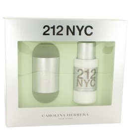 212 by Carolina Herrera 2pcs Gift Set - 3.4 oz Eau De Toilette Spray + 6.7 oz Body Lotion for Women