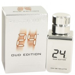24 Platinum Oud Edition by ScentStory Eau De Toilette Concentree Spray 1.7 oz / 50 ml for Men