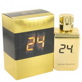 24 Gold The Fragrance by ScentStory Eau De Toilette Spray 3.4 oz / 100 ml for Men