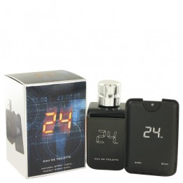 24 The Fragrance by ScentStory EDT Spray + 0.8 oz Mini Pocket Spray 3.4 oz / 100 ml for Men