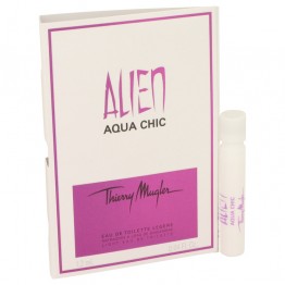 Alien Aqua Chic by Thierry Mugler Vial (sample) .04 oz / 1 ml for Women