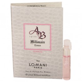 AB Spirit Millionaire Premium by Lomani Vial (sample) .05 oz / 1 ml for Women