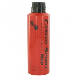 Casino Sport Red by Casino Perfumes Body Spray (No Cap) 6 oz / 177 ml for Men