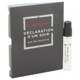 Declaration D'un Soir by Cartier Vial (sample) .05 oz / 1 ml for Men