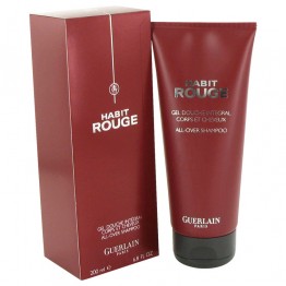 HABIT ROUGE by Guerlain Hair & Body Shower gel 6.8 oz / 200 ml for Men