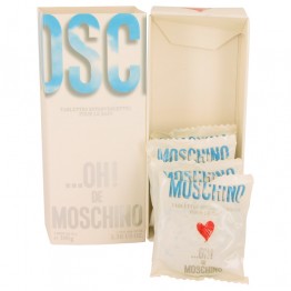 OH DE MOSCHINO by Moschino Effervescentes Soap Tablets 4 x .84 oz / 4 x 25 ml for Women