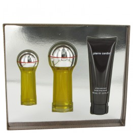 PIERRE CARDIN by Pierre Cardin 3pcs Gift Set - 2.8 oz Eau De Toilette/Cologne Spray + 1 oz Eau De Toilette/Cologne Spray+ 3.3 oz After Shave Balm for Men
