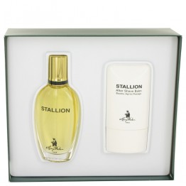 Stallion by Larry Mahan 2pcs Gift Set - 1.7 oz Eau De Cologne Spray + 2 oz After Shave Balm for Men