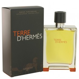 Terre D'Hermes by Hermes Pure Perfume Spray 6.7 oz / 200 ml for Men