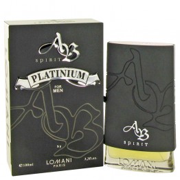 AB Spirit Platinum by Lomani Eau De Toilette Spray 3.3 oz / 100 ml for Men