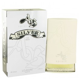 AB Spirit Silver by Lomani Eau De Toilette Spray 3.3 oz / 100 ml for Men
