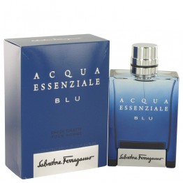 Acqua Essenziale Blu by Salvatore Ferragamo Eau De Toilette Spray 3.4 oz / 100 ml for Men