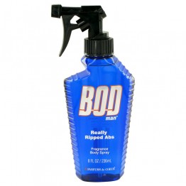 Bod Man Really Ripped Abs by Parfums De Coeur Fragrance Body Spray 8 oz / 240 ml for Men