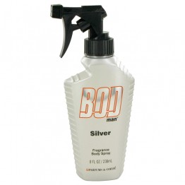 Bod Man Silver by Parfums De Coeur Body Spray 8 oz / 240 ml for Men