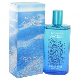 Cool Water Coral Reef by Davidoff Eau De Toilette Spray (Limited Edition) 4.2 oz / 125 ml for Men