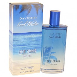 Cool Water Exotic Summer by Davidoff Eau De Toilette Spray (limited edition) 4.2 oz / 125 ml for Men