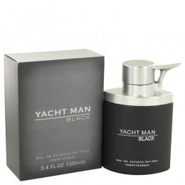 Yacht Man Black by Myrurgia Eau De Toilette Spray 3.4 oz / 100 ml for Men