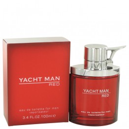 Yacht Man Red by Myrurgia Eau De Toilette Spray 3.4 oz / 100 ml for Men