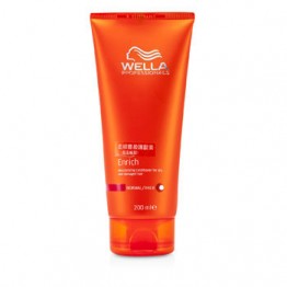Wella Enrich Moisturizing Conditioner For Dry & Damaged Hair (Normal/ Thick) 200ml/6.7oz