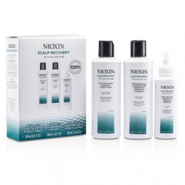 Nioxin Scalp Recovery Kit: Cleanser 200ml + Conditioner 200ml + Soothing Serum 100ml 3pcs