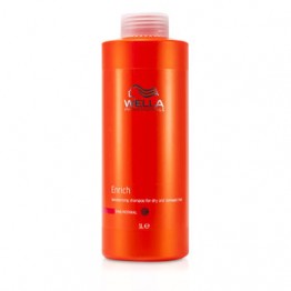 Wella Enrich Moisturizing Shampoo For Dry & Damaged Hair (Fine/Normal) 1000ml/33.8oz