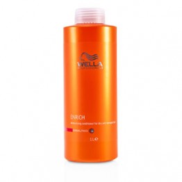 Wella Enrich Moisturizing Conditioner For Dry & Damaged Hair (Normal/Thick) 1000ml/33.8oz