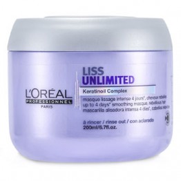 L'Oreal Professionnel Expert Serie - Liss Unlimited Smoothing Masque (For Rebellious Hair) 200ml/6.76oz