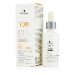 Schwarzkopf BC Time Restore Q10 Plus Rejuvenating Serum (For Mature and Fragile Hair) 30ml/1.01oz