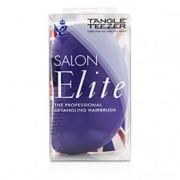 Tangle Teezer Salon Elite Professional Detangling Hair Brush - # Purple Crush (For Wet & Dry Hair) 1pc