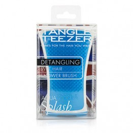 Tangle Teezer Aqua Splash Detangling Shower Brush - # Blue Lagoon (For Wet Hair) 1pc