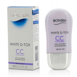 Biotherm White D Tox CC Color Correction Smoothing Base SPF 50 - Evenness (Purple) 30ml/1.01oz