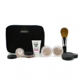 Bare Escentuals BareMinerals Get Started Complexion Kit For Flawless Skin - # Light 6pcs+1clutch