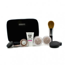 Bare Escentuals BareMinerals Get Started Complexion Kit For Flawless Skin - # Medium 6pcs+1clutch