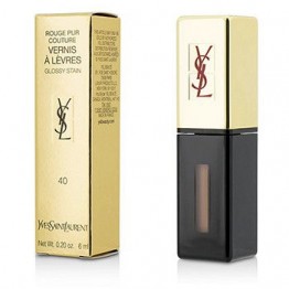 Yves Saint Laurent Rouge Pur Couture Vernis a Levres Glossy Stain - # 40 Beige Peau 6ml/0.2oz