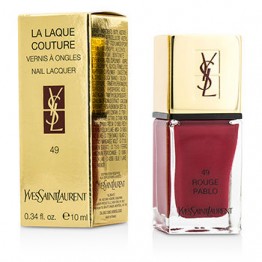 Yves Saint Laurent La Laque Couture Nail Lacquer - # 49 Rouge Pablo 10ml/0.34oz