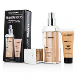 Fusion Beauty Prime Results Anti Wrinkle Set: 1x Anti Wrinkle Primer + 1x Mini Anit Wrinkle Primer 2pcs