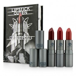 Lipstick Queen Lipstick Library Liptropolis Volume 1 Set: 3x Lipsticks (Soho, Upper East, Central Park) 3x 3.8g/0.134oz