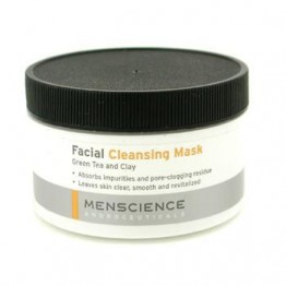 Menscience Facial Cleaning Mask - Green Tea And Clay 90g/3oz