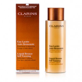 Clarins Liquid Bronze Self Tanning (Face & Decollete) 125ml/4.2oz