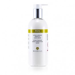 Ren Citrus Limonum Prebiotic Hand Cream 300ml/10.2oz