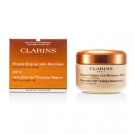Clarins Delectable Self Tanning Mousse with Mirabelle Oil SPF 15 125ml/4.2oz