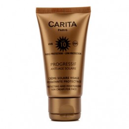 Carita Progressif Anti-Age Solaire Protecting & Moisturizing Sun Cream for Face SPF 10 50ml/1.69oz