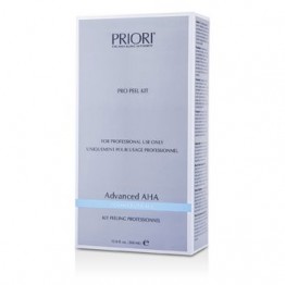 Priori Advanced AHA PRO Peel Kit (Salon Product) : Pre-Peel Solution + Multi-Layer Peeling Gel 2x180ml/6oz