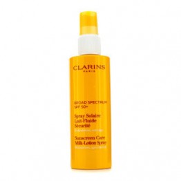 Clarins Sunscreen Care Milk-Lotion Spray Broad Spectrum SPF 50+ 150ml/5oz