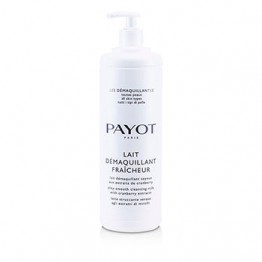Payot Les Demaquillantes Lait Demaquillant Fraicheur Silky-Smooth Cleansing Milk - For All Skin Types (Salon Size) 1000ml/33.8oz