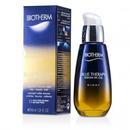 Biotherm Blue Therapy Serum-In-Oil Night (For All Skin Types) 30ml/1.01oz