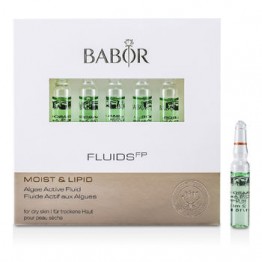 Babor Fluids FP Algae Active Fluid (Moist & Lipid, For Dry Skin) 7x2ml/0.07oz